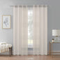 Cortina Velo Transparente Khaki (137x230) - Caja Cerrada 12 Piezas