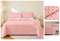 Colcha Acolchada Decorativo Rosa de Tamaño Queen  ECQ14-1309 220X240CM + Funda  50X70CM - Caja de 6 piezas.
