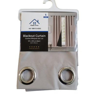 Cortina MH Rojo Gris Cepillada con Película Negra (137x230) - Caja de 12 Piezas