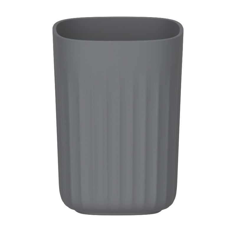 Vaso de Enjuague Bucal Nórdico Gris PF-7244 – Caja de 12 Piezas