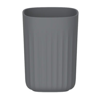 Vaso de Enjuague Bucal Nórdico Gris PF-7244 – Caja de 12 Piezas