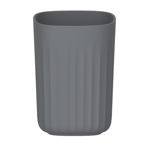 Vaso de Enjuague Bucal Nórdico Gris PF-7244 – Caja de 12 Piezas