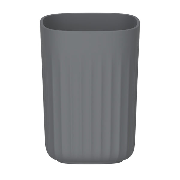 Vaso de Enjuague Bucal Nórdico Gris PF-7244 – Caja de 12 Piezas