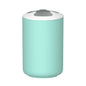 Vaso Portacepillos Minimalista Verde Claro con Tapa Blanca PF-7256 – Caja de 12 Piezas