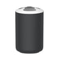 Vaso Portacepillos Minimalista Negro Azabache con Tapa Blanca PF-7257 – Caja de 12 Piezas