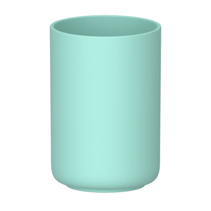 Vaso de Enjuague Bucal Minimalista Verde Claro PF-7272 – Caja de 12 Piezas