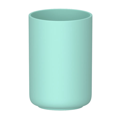 Vaso de Enjuague Bucal Minimalista Verde Claro PF-7272 – Caja de 12 Piezas