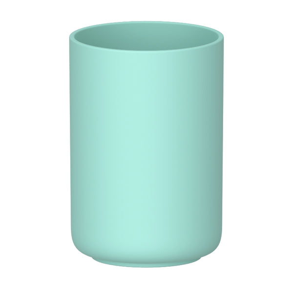 Vaso de Enjuague Bucal Minimalista Verde Claro PF-7272 – Caja de 12 Piezas
