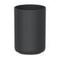 Vaso de Enjuague Bucal Minimalista Negro Azabache PF-7273 – Caja de 12 Piezas