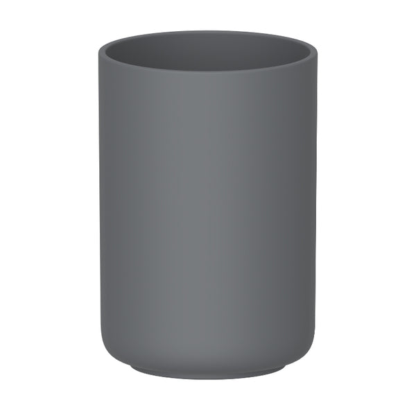 Vaso de Enjuague Bucal Minimalista Gris PF-7274 – Caja de 12 Piezas