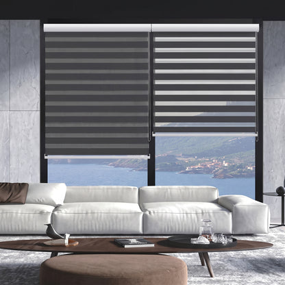 Cortina Roller Dúo (Día y Noche) Colores PF-05 (80x200 cm) – Caja de 6 Piezas