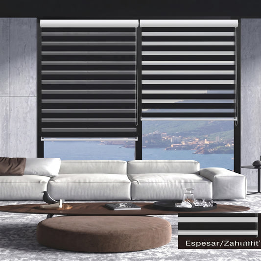 Cortina Roller Dúo (Día y Noche) Colores PF-05 (80x200 cm) – Caja de 6 Piezas