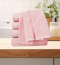 Toallas de Ducha 100% Algodón Rosa TA-12 (35x75 cm) – Caja de 12 Piezas