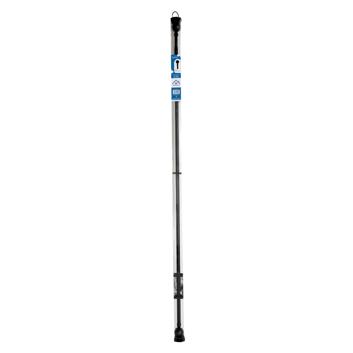 Cortinero Metálico Negro Ajustable VR-48 (160-310cm x 28mm) – Caja de 8 Piezas