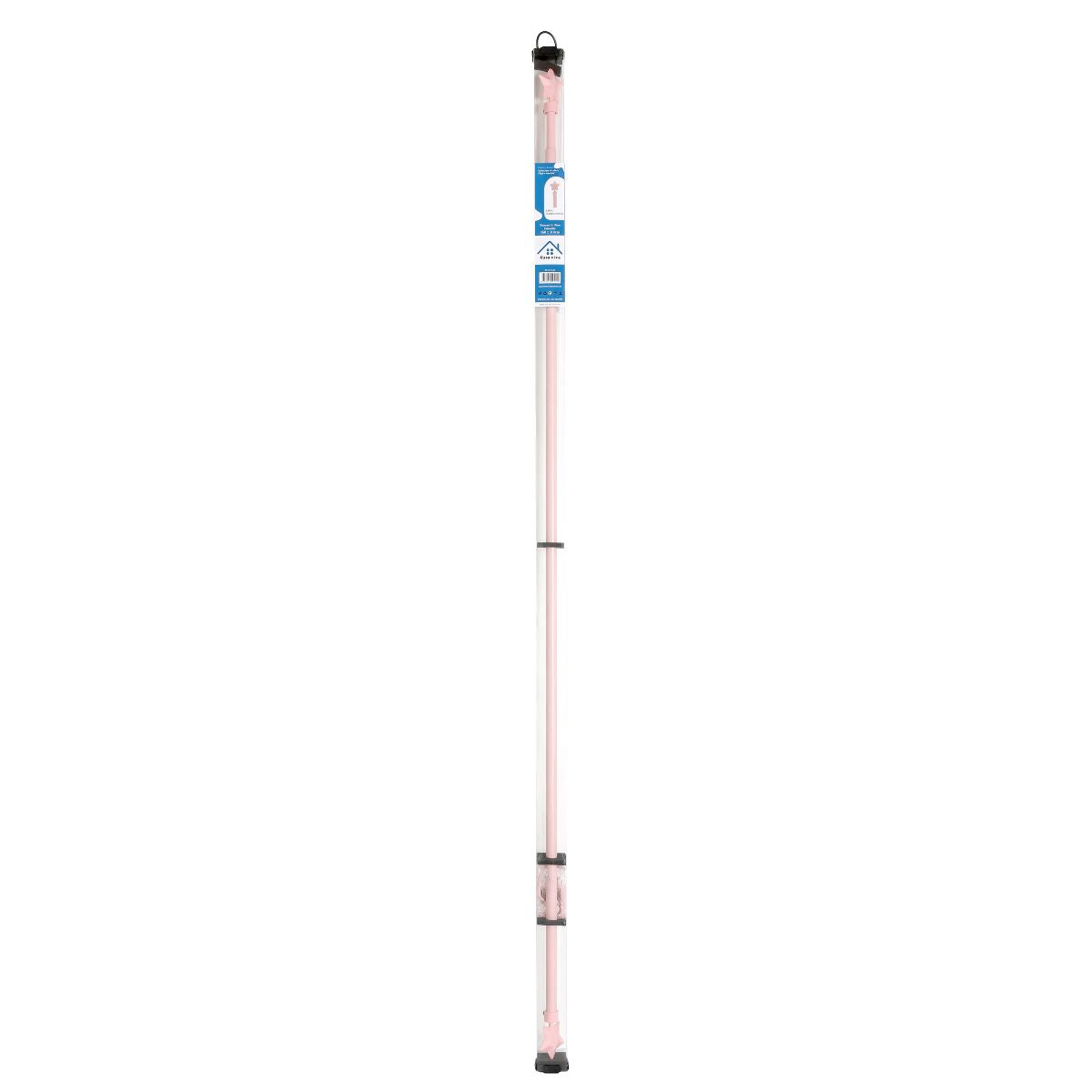 Cortinero Metálico Rosado Ajustable VR-54 (160-310cm x 28mm) – Caja de 8 Piezas
